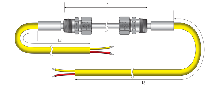 IECEx Approved Thermocouple Feedthrough Assemblies